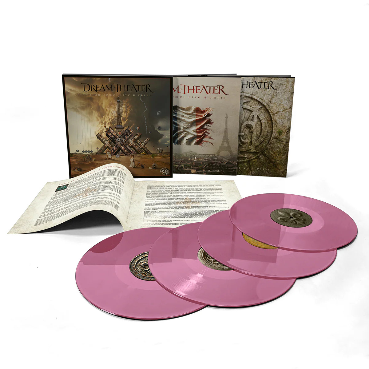 Dream Theater - Quarantieme: Live a Paris (180g Colored Vinyl 4LP