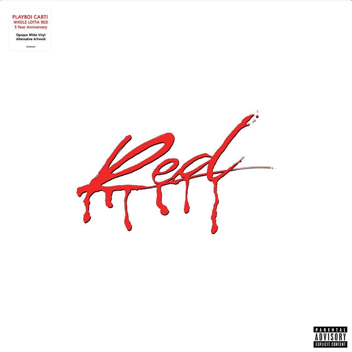 「PLAYBOI 限定カラー」 Red Lotte Whole - CARTI 洋楽