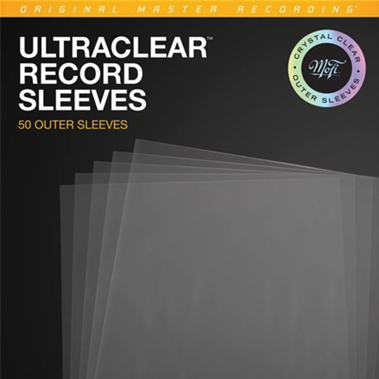 12” Record Sleeves - PVC Crystal Clear