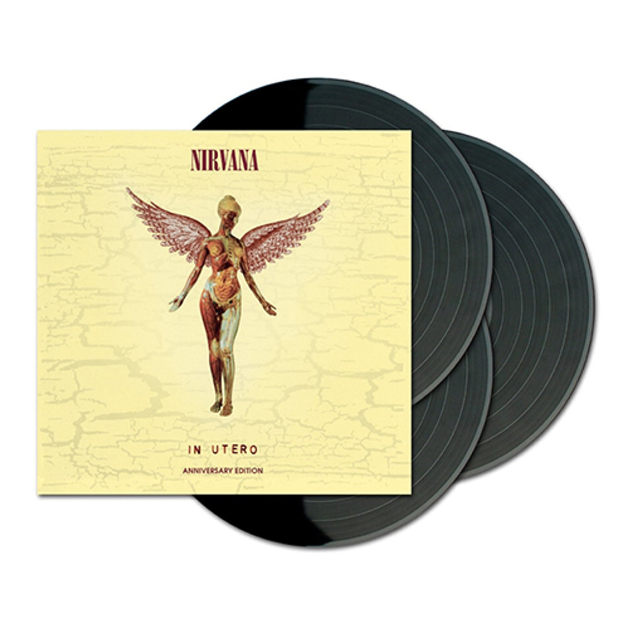 Nirvana - In Utero (45RPM Vinyl 2LP + 33RPM Vinyl LP) * * *