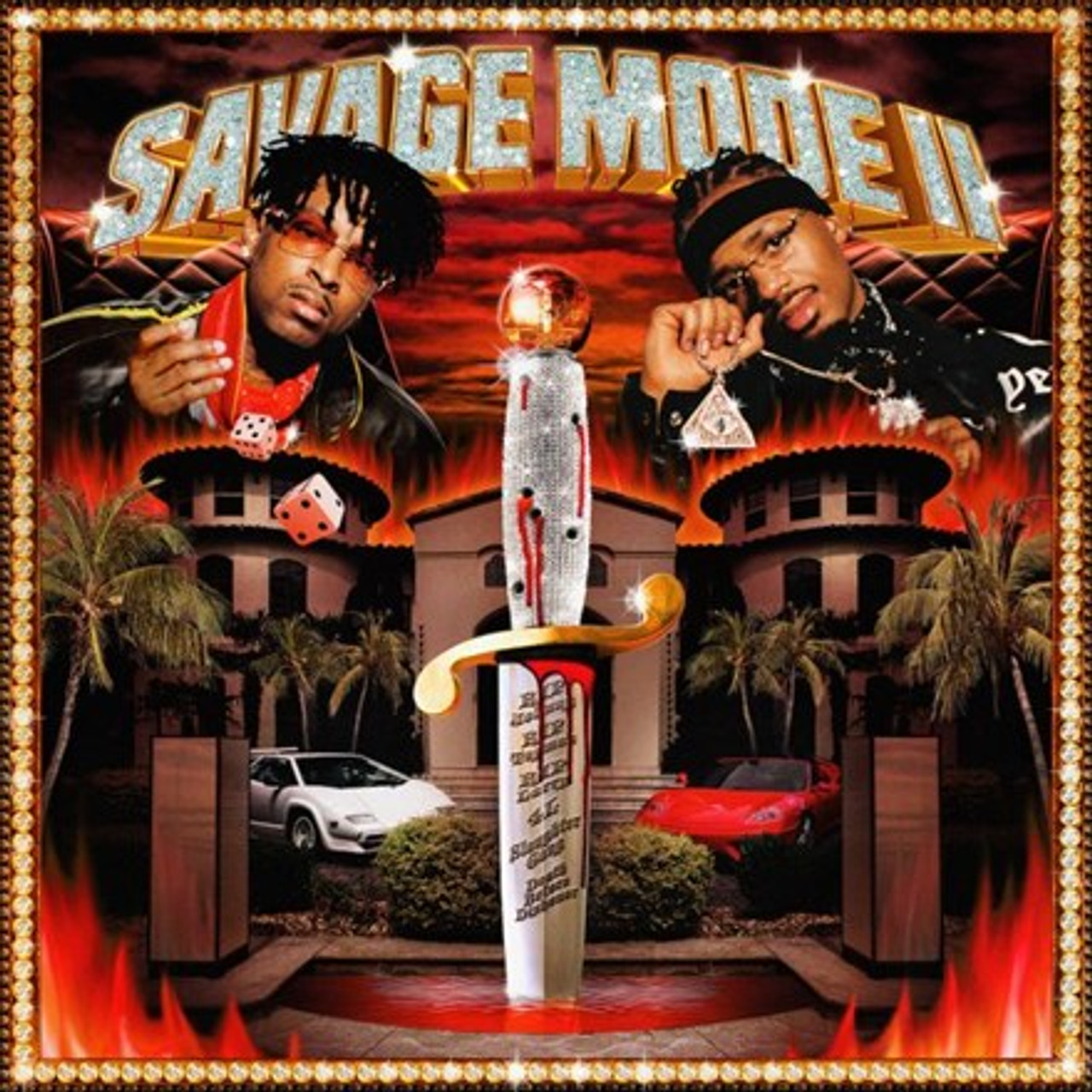洋楽 21 Savage Metro Boomin Savage Mode II LP 21 Savage and Metro Boomin - Savage Mode II (Vinyl LP
