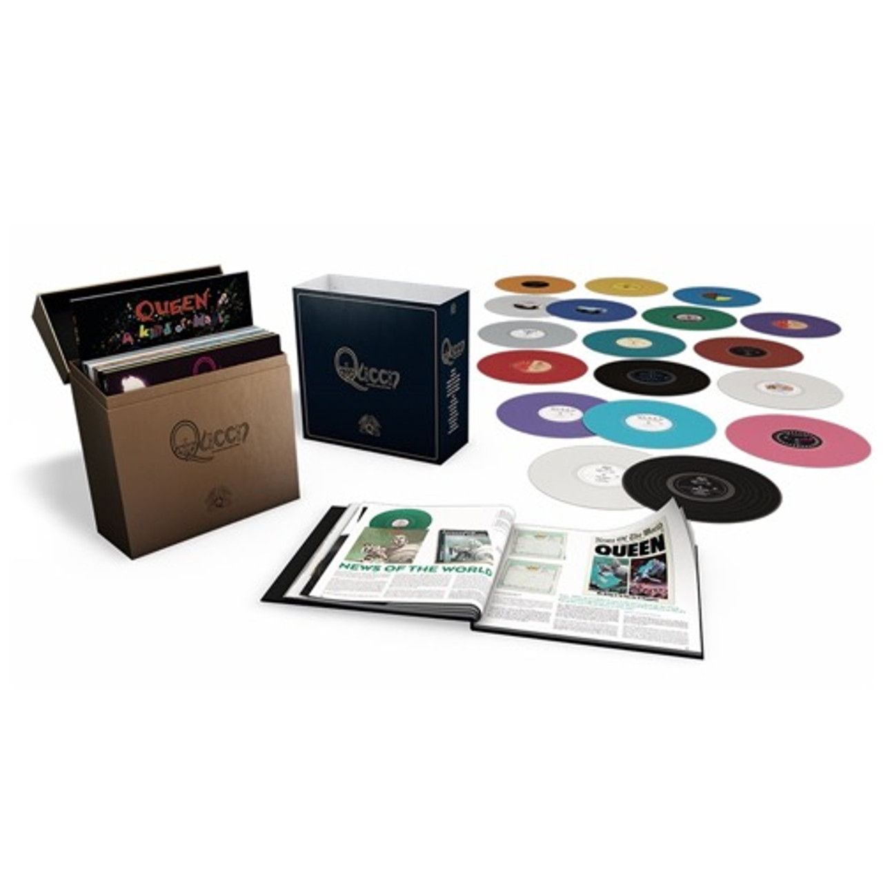 Queen - The Studio Collection (180g Colored 18LP Box Set) - Music