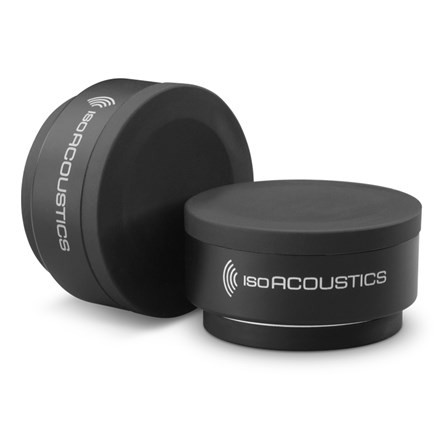 IsoAcoustics Iso-Puck Isolation Pucks for Studio Monitors and Amps