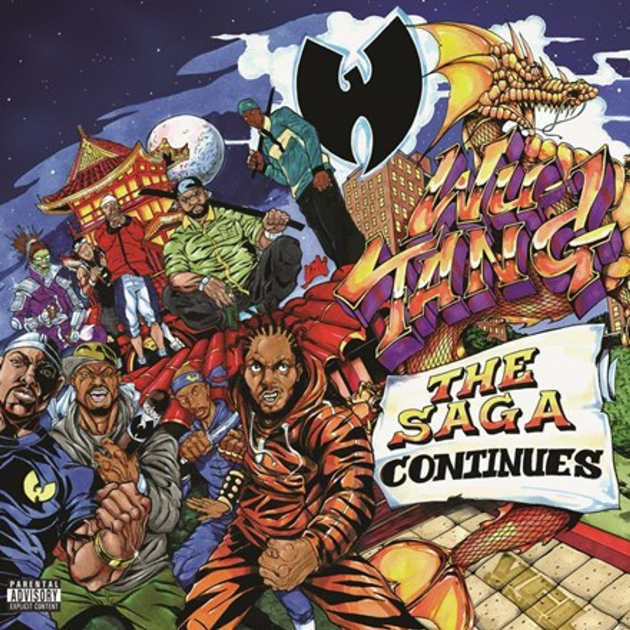 Wu Tang Clan - THE SAGA CONTINUES 2LP - 洋楽