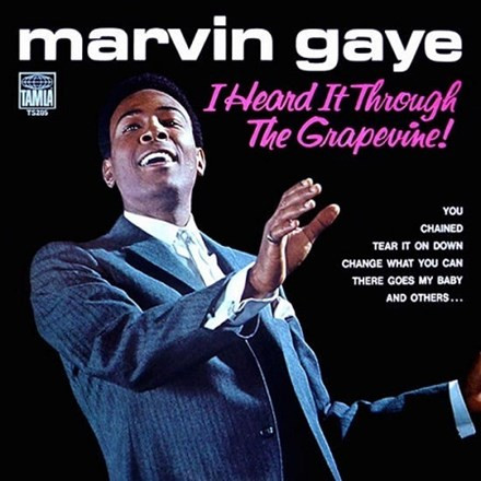 Marvin gaye i heard it through the grapevine vinyl lp music