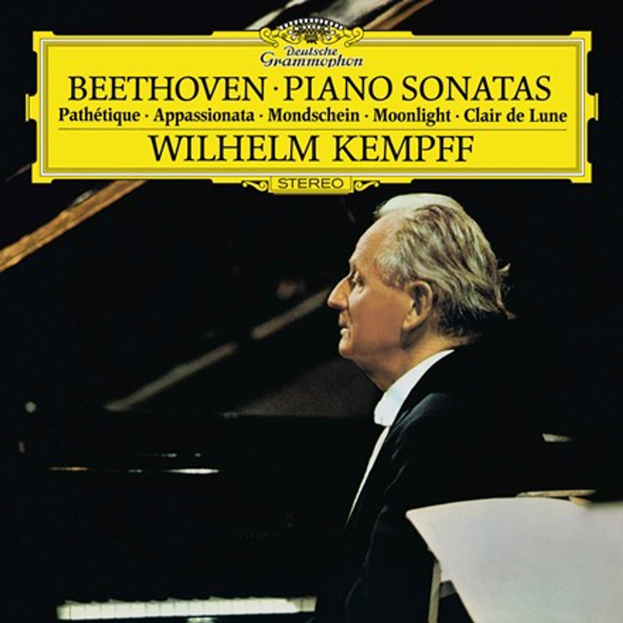 Music　Beethoven　Piano　LP)　Minor,　Vinyl　No.8　C　Sonata　(180g　Kempff　Wilhelm　Op.13:　In　Direct