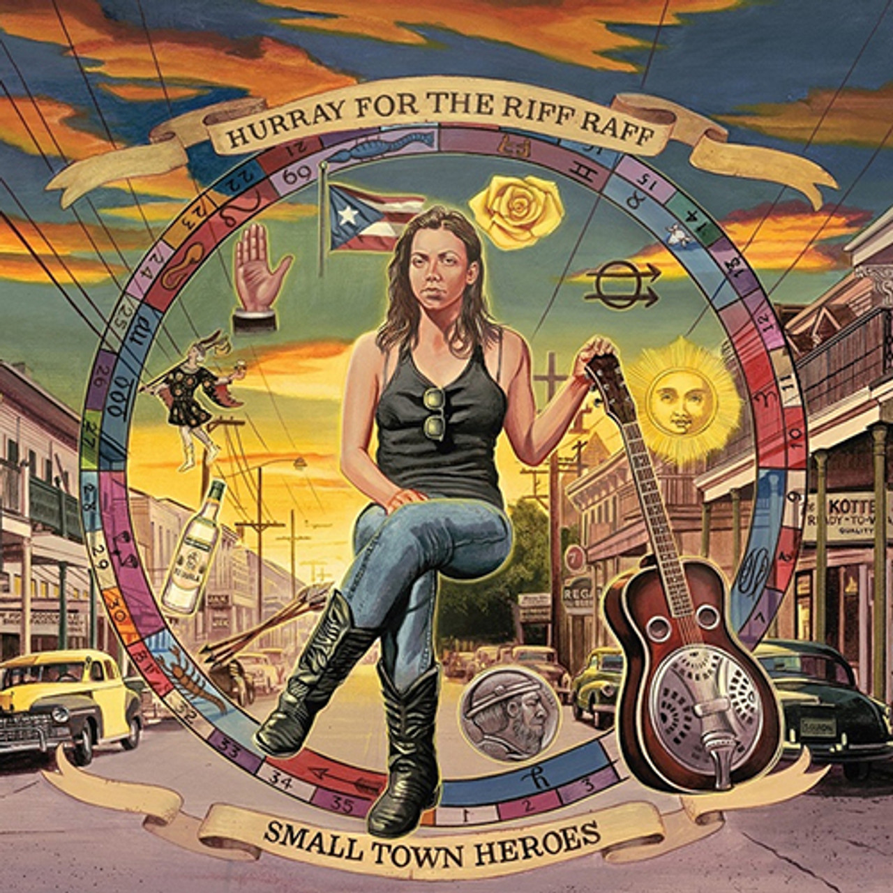 Ampere support astronomi Hurray For The Riff Raff - Small Town Heroes (Vinyl LP) - Music Direct