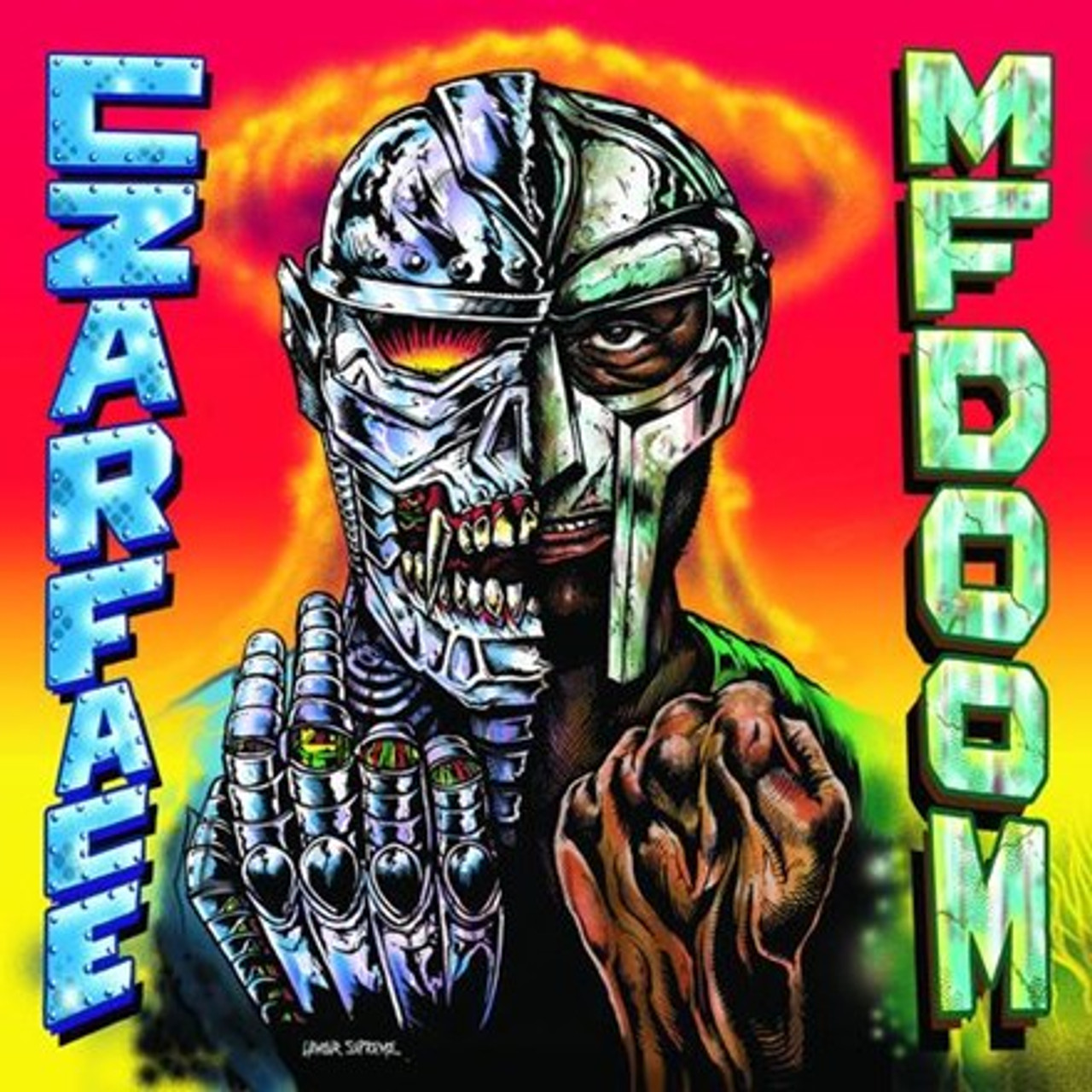 CZARFACE MFDOOM- CZAR NOIR マンガ付き　LP Czarface - Czar Noir LP (Red and White Colored Vinyl)