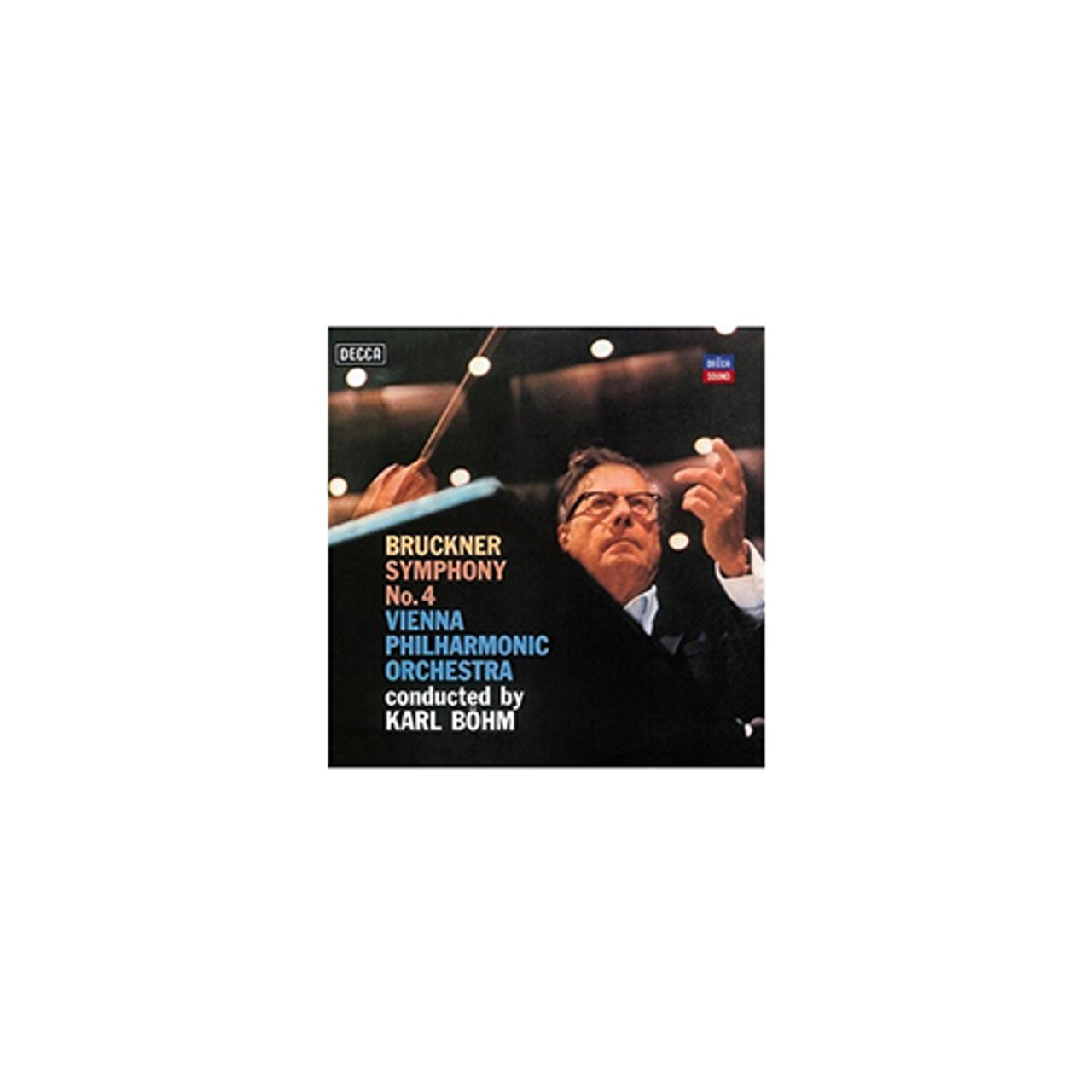 (180g　Bruckner:　Wiener　Philharmoniker/Karl　Böhm　Vinyl　Symphony　Music　Direct　No.4　2LP)