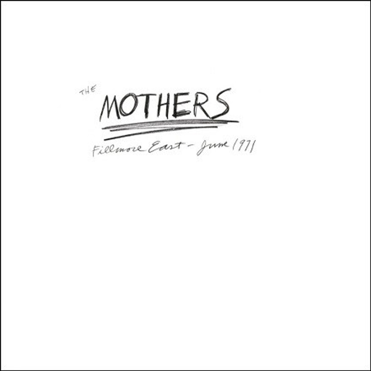 Frank Zappa and the Mothers - The Mothers 1971: Fillmore East (180g Vinyl  3LP) * * *