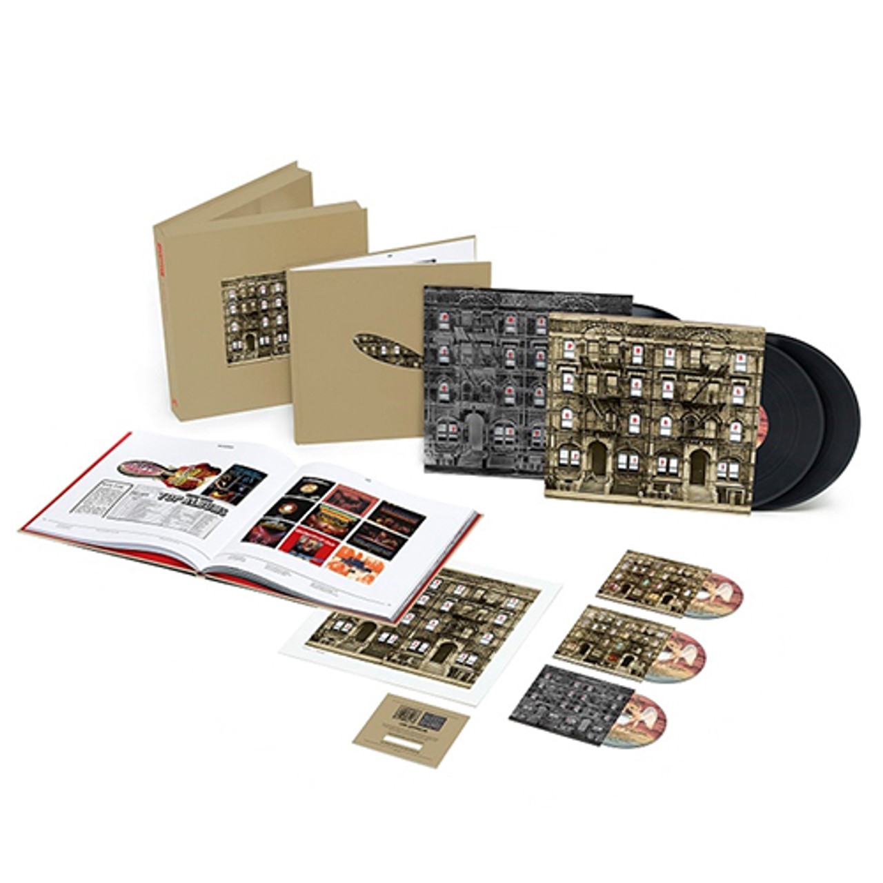 Led Zeppelin - Physical Graffiti: Super Deluxe Edition (3CD + 180G Vinyl  3LP Box Set) * * *