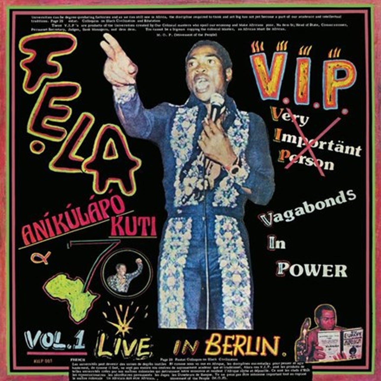 Fela Kuti - V.I.P. (Vinyl LP)