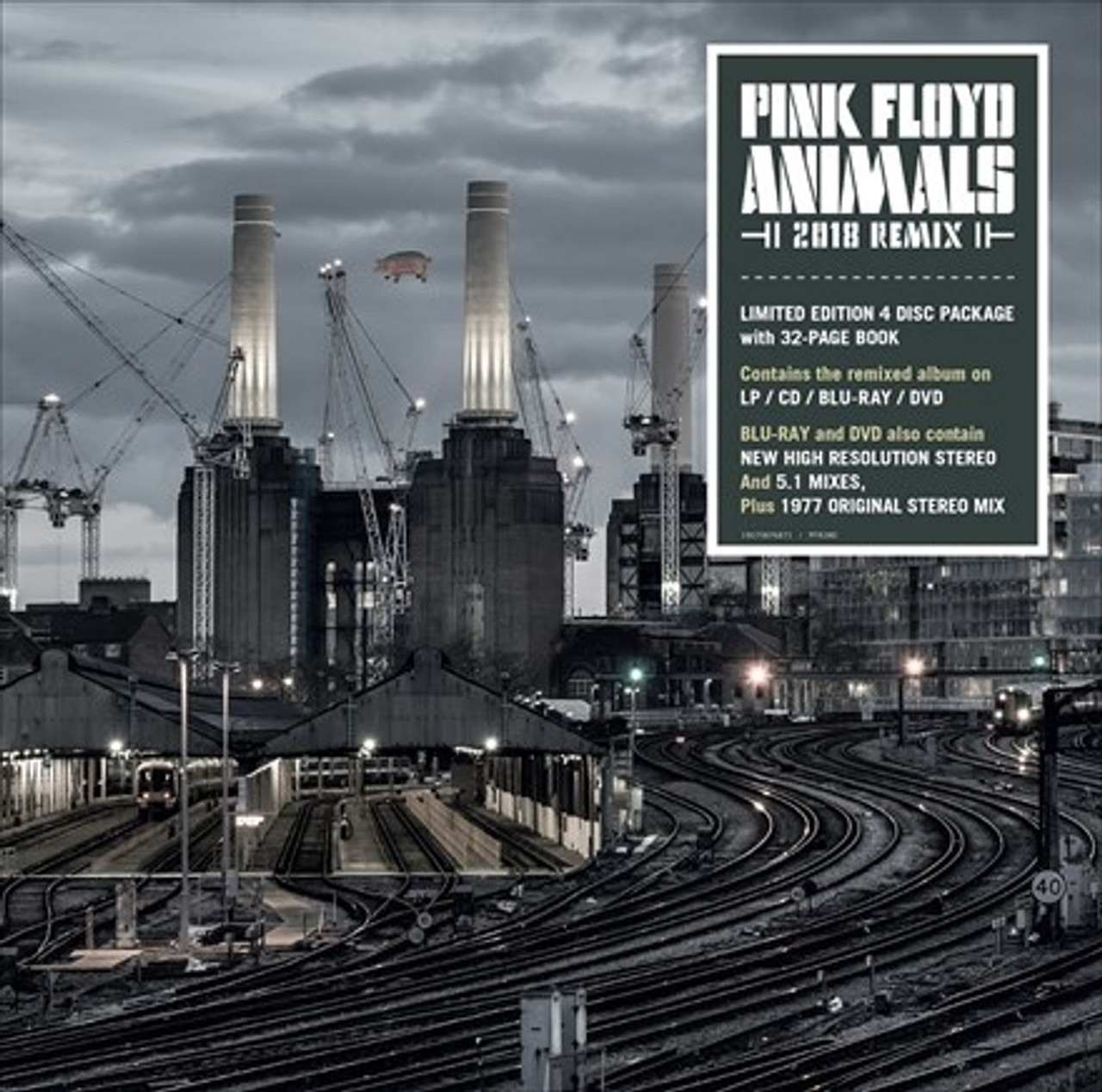 洋楽 Pink Floyd Animals LP Pink Floyd - Animals: 2018 Remix: Deluxe Ed. (180g Vinyl LP