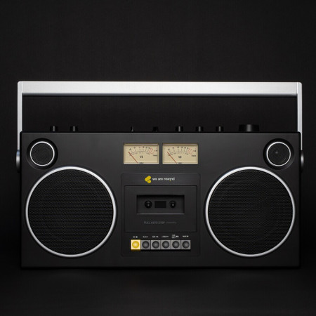 We Are Rewind - Blaster Curtis Boombox GB-001 (Black)