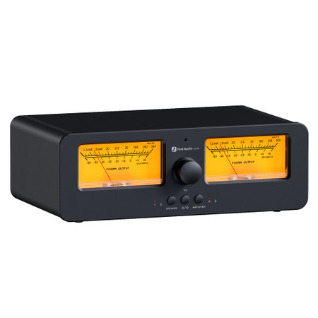 Fosi Audio - LC30 VU Meter Amplifier Speaker Selector
