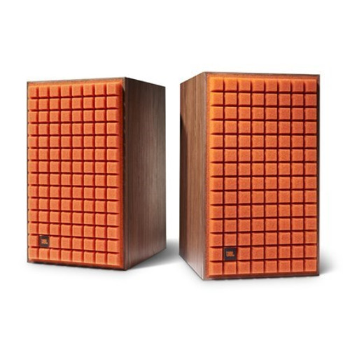 JBL - L82 Classic Bookshelf Speakers (Orange Grille, Pair) **B-STOCK**