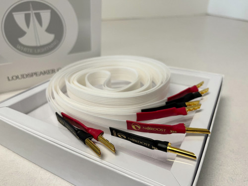 Nordost - White Lightning Speaker Cables (3.0m, Bananas, Pair) **OPEN BOX**