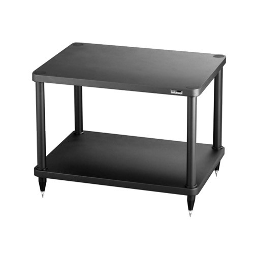 Solidsteel - S3-2 Two-Shelf Modular Audio Rack (Black) **OPEN BOX**