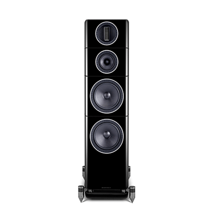 Wharfedale - Elysian 4 Floor-Standing Speakers (Piano Black, Pair) **OPEN BOX**