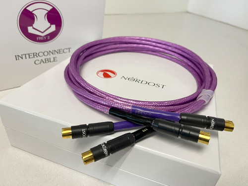 Nordost - Frey 2 Interconnects (RCA, 1.0m, Pair) **OPEN BOX**