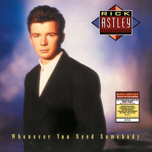 Rick Astley - Whenever You Need Somebody: 2022 Remaster (Vinyl LP)