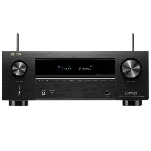 Denon - AVR-X2800H 7.2-Channel 8K AV Surround Receiver