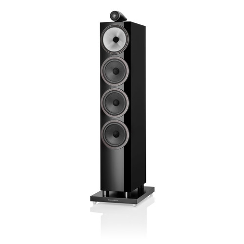 Bowers And Wilkins - 702 S3 Floor-Standing Speaker (Black, Each) **OPEN BOX**