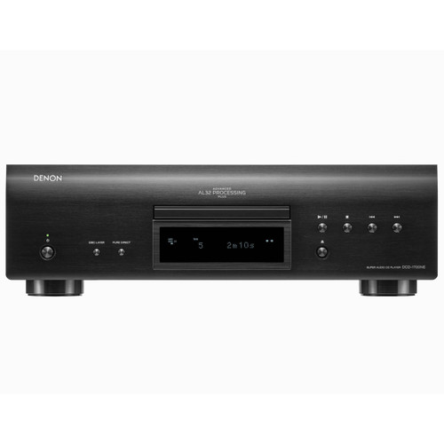 Denon - DCD-1700NE SACD/CD Player (Black) **OPEN BOX** - Music Direct