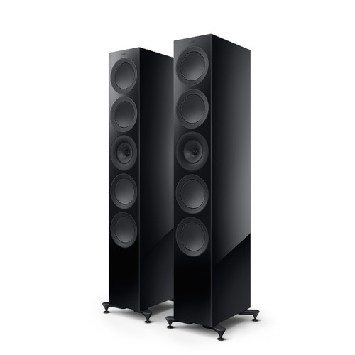 KEF - R11 Meta Floor-Standing Speaker (Black, Each) **OPEN BOX**