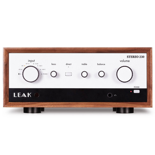 Leak - Stereo 230 Integrated Amplifier (Walnut) **OPEN BOX**