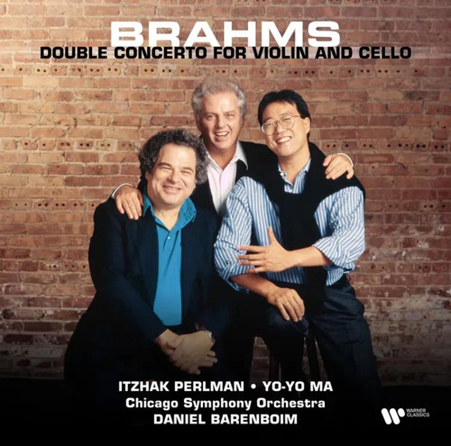 Brahms - Double Concerto for Violin and Cello: Itzhak Perlman & Yo-Yo Ma (Vinyl LP)