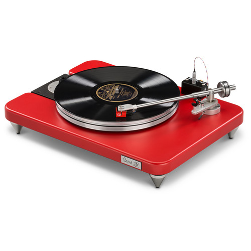 VPI - Scout Turntable (Red, Shirley MM, JMW-9 3D, Black Motor) **B-STOCK**