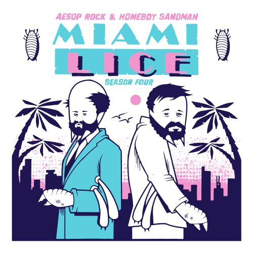 Lice (Aesop Rock & Homeboy Sandman) - Miami Lice: Season Four (12" Vinyl EP)