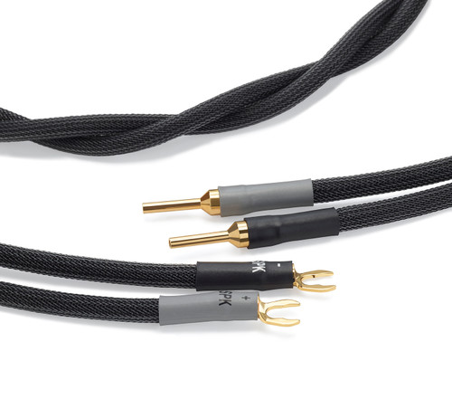 Shunyata - Gamma Speaker Cables (Full Range, 2.5m, Fixed Banana Connectors, Pair) **OPEN BOX**