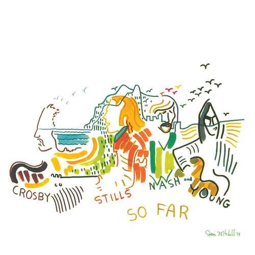 Crosby, Stills, Nash & Young - So Far (Colored Vinyl LP) * * * *