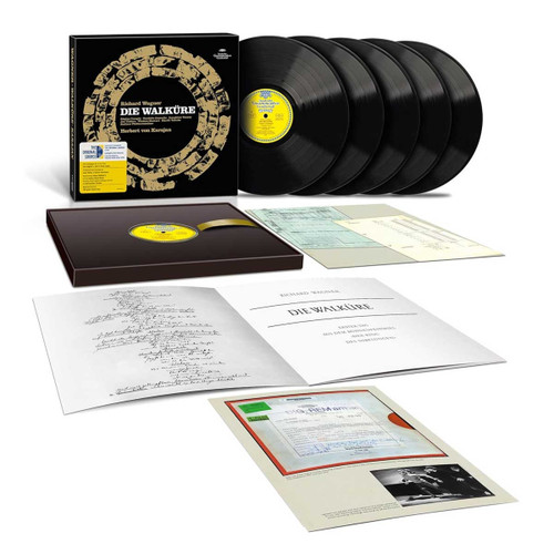 Wagner - Die Walkure: Karajan: Original Source Series (Numb. Limit. Ed. 180g Vinyl 5LP Box Set)