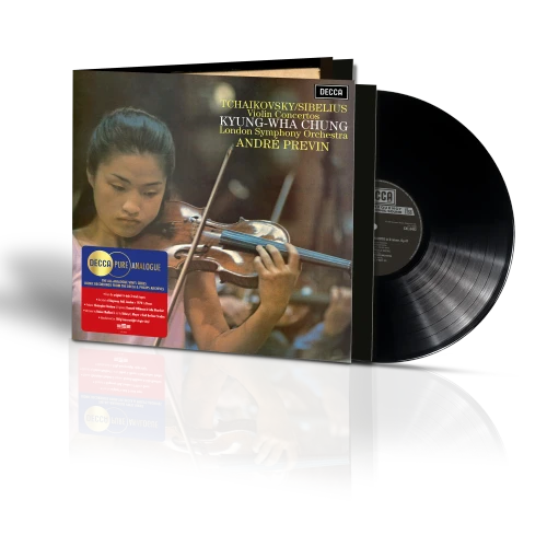 Tchaikovsky & Sibelius - Violin Concertos: Kyung Wha Chung: Decca Pure Analogue (180g Vinyl LP)
