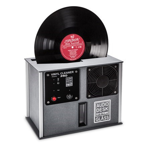 Audio Desk - 2020 Vinyl Cleaner PRO X Record Cleaning Machine (Gray) **OPEN BOX**