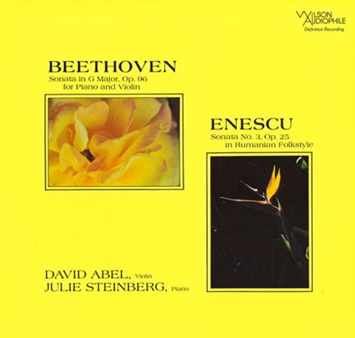 Beethoven - Violin Sonata Op.96 and Enescu: Op. 25 - David Abel - Julie Steinberg (200g Vinyl LP)