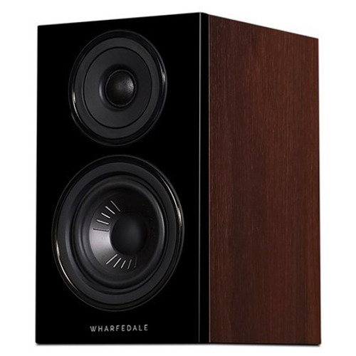 Wharfedale - Diamond 12.0 Bookshelf Speakers (Walnut, Pair) **OPEN BOX**