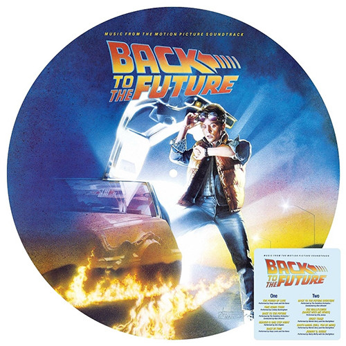 Back To The Future - Music From Original Motion Picture Soundtrack (Picture Disc Vinyl LP) * * *