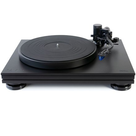 Music Hall - Stealth Turntable (Black, Ortofon 2M Blue) - Music Direct