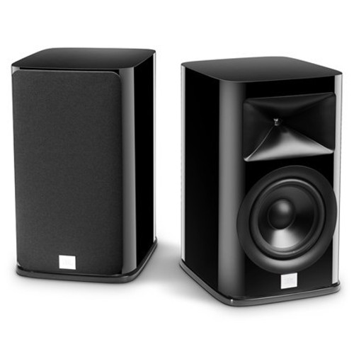 JBL - HDI-1600 Bookshelf Speakers (Gloss Black, Each) **B-STOCK**