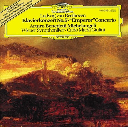 Beethoven - Piano Concerto No. 5, Op. 73 Emperor: Michelangeli, Wiener Symp. (180g Vinyl LP)