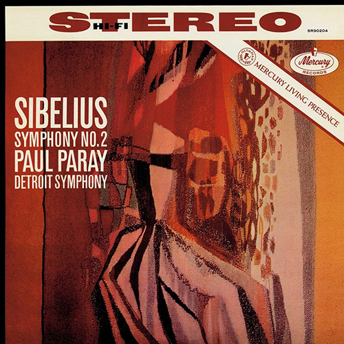 Sibelius: Symphony No.2 in D - Detroit Symphony Orchestra, Paul Paray (180g Vinyl LP)