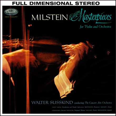 Nathan Milstein - Masterpieces For Violin And Orchestra - Susskind