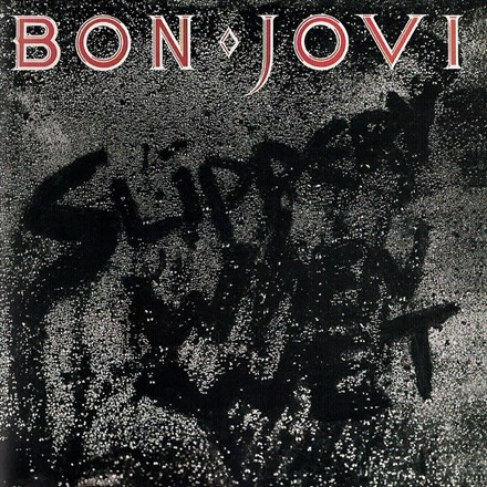 Bon Jovi　Slippery When Wet　 国内　白帯盤　LP Bon Jovi Slippery When Wet INSERT JAPAN NEAR MINT Mercury Vinyl LP