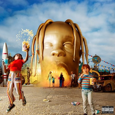 ‼️激レア、限定夜ジャケ‼️ Travis Scott ASTROWORLD 2LP Travis Scott - Astroworld (Vinyl 2LP) - Music Direct