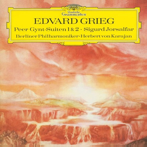 Grieg - Peer Gynt Suite No.1: Berliner Philharmoniker, Herbert von Karajan (Vinyl LP)