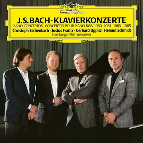 Bach - Piano Concertos: Eschenbach, Frantz, Oppitz, Schmidt, Hamburg State Phil. Orch. (Vinyl LP)